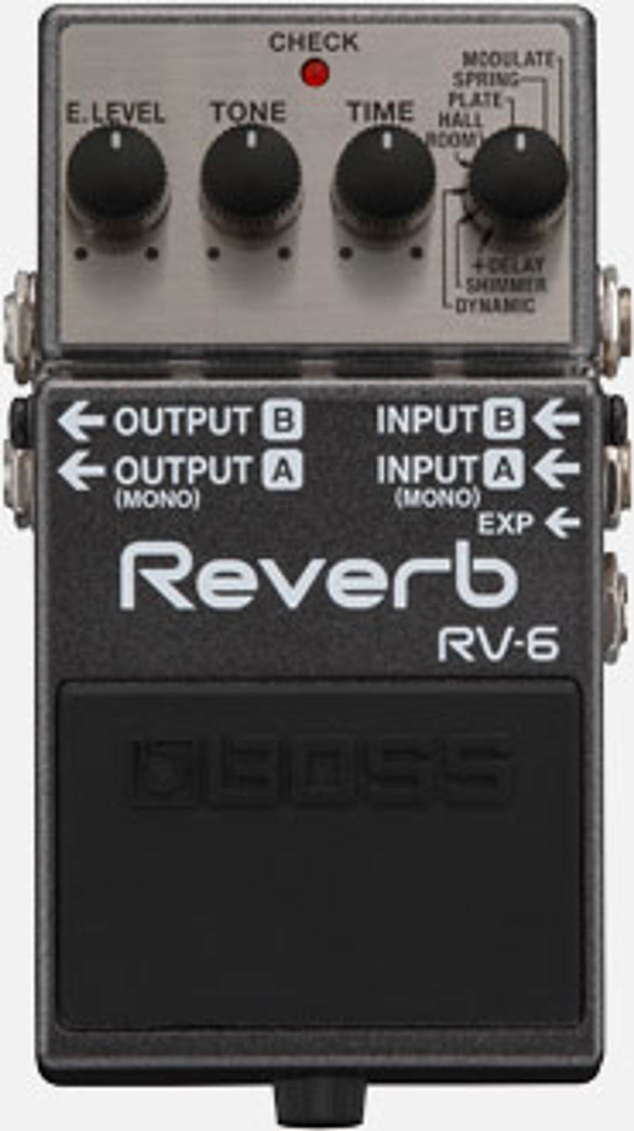 Boss Rv 6 Digital Delay Reverb Guitar Effects Pedal