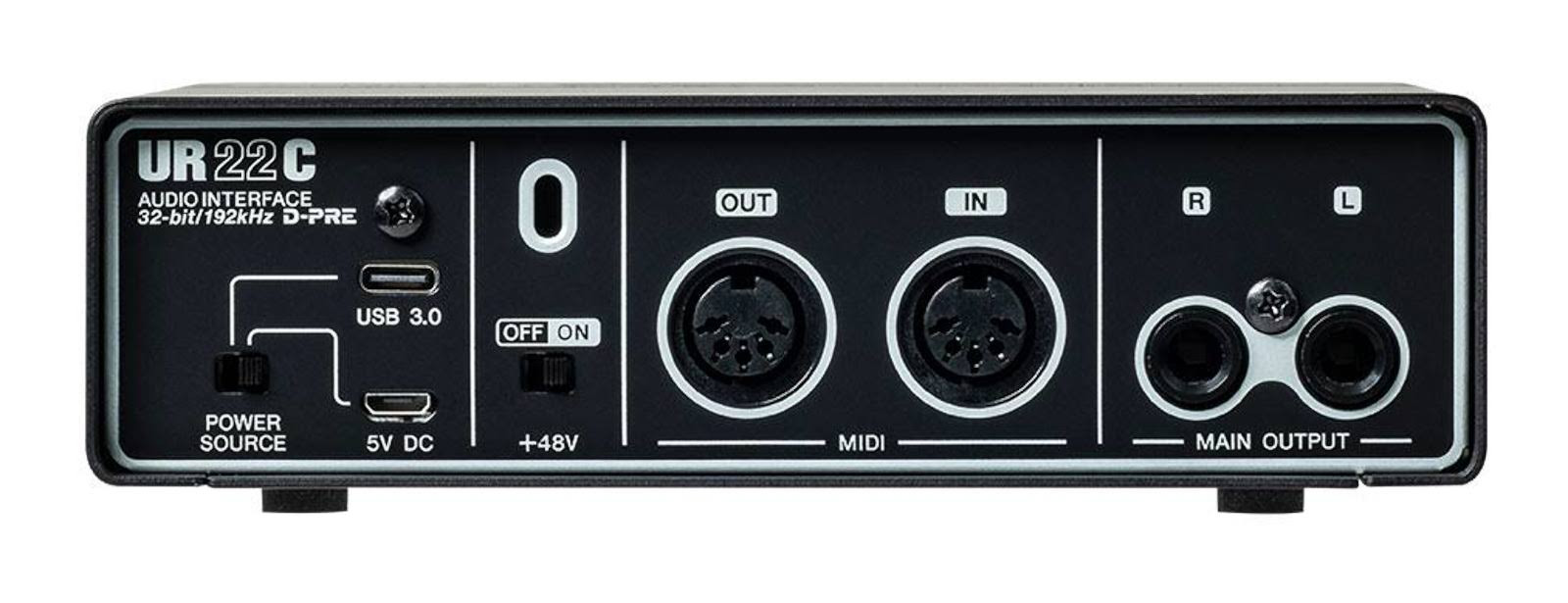 Steinberg UR22C 2 X 2 USB 3.0 32-bit/192 kHz Audio Interface