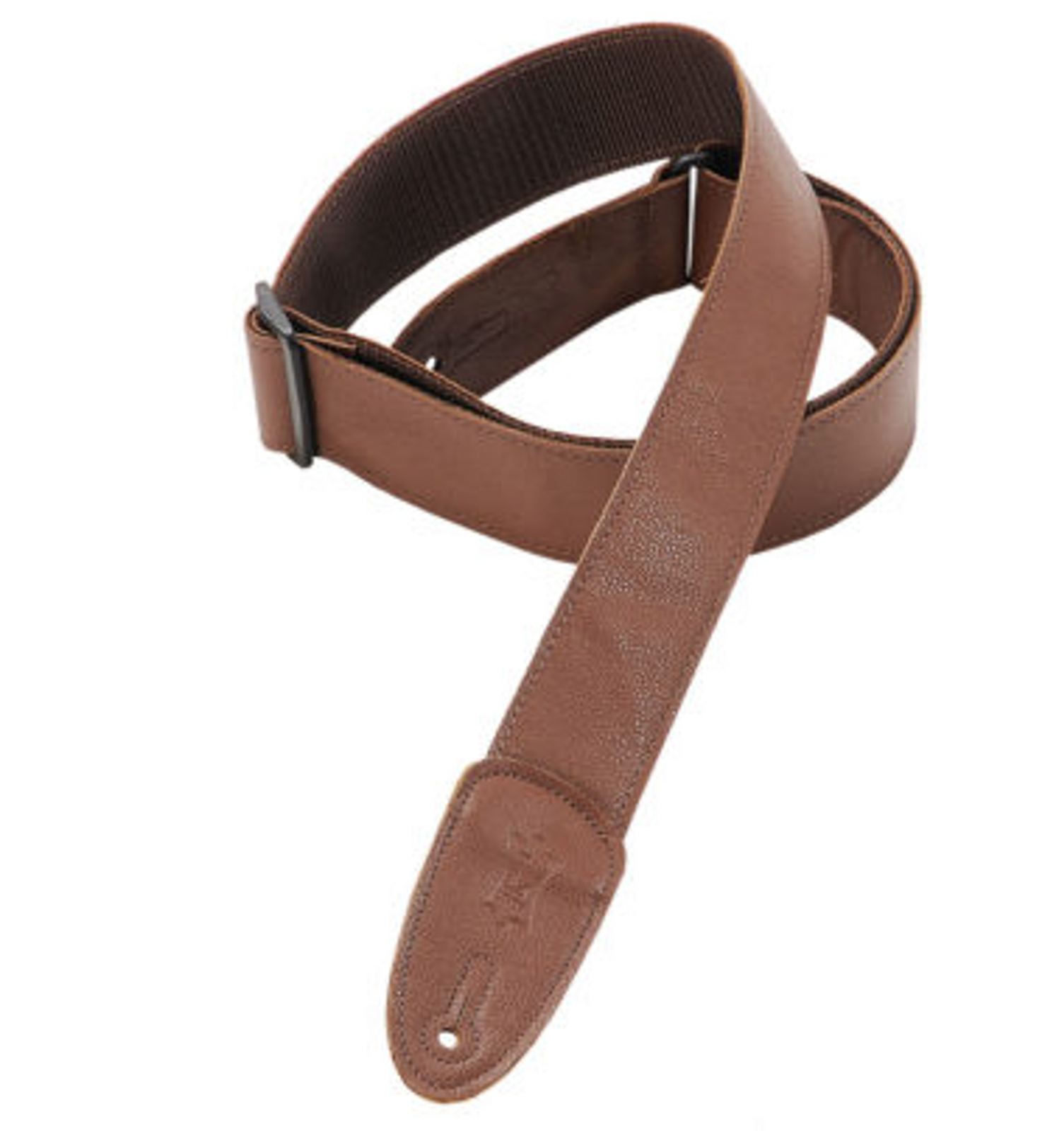 Levy's M7GP-BRN Garment Leather Guitar Strap - Brown