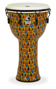 Toca SFDMX-14KB Freestyle Mechanically Tuned Djembe - 14" w/ Bag Toca SFDMX-14KB Freestyle Mechanically Tuned Djembe - 14" w/ Bag