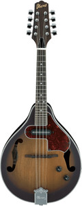 Ibanez M510E A-Style Acoustic/Electric Mandolin Open Pore Vintage Sunburst Ibanez M510E A-Style Acoustic/Electric Mandolin Open Pore Vintage Sunburst