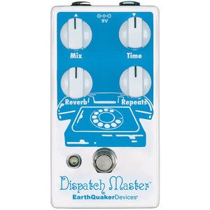 EarthQuaker EQDDMV2 Dispatch Master V3 Digital Delay & Reverb Pedal EarthQuaker EQDDMV2 Dispatch Master V3 Digital Delay & Reverb Pedal