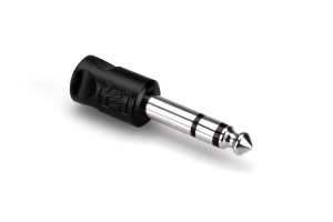 Hosa GPM-103 3.5 mm TRS to 1/4 in TRS Adapter Hosa GPM-103 3.5 mm TRS to 1/4 in TRS Adapter
