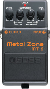 Boss MT-2 Metal Zone Guitar Distortion Effect Pedal