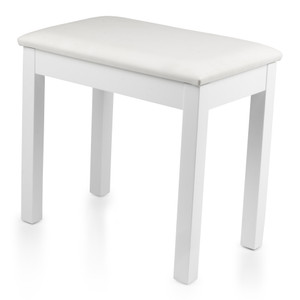 Gator Frameworks Traditional Wooden Piano Bench White Gator Frameworks Traditional Wooden Piano Bench White