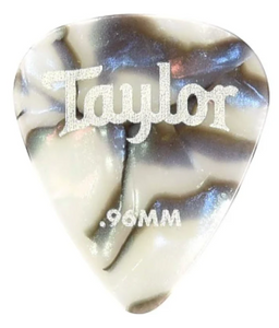 Taylor 80736 Celluloid 351 .96mm Picks 12 Pack - Abalone