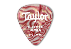 Taylor 70711 Premium Darktone 351 Thermex Ultra Guitar Picks - Ruby Swirl 6 Pack Taylor 70711 Premium Darktone 351 Thermex Ultra Guitar Picks - Ruby Swirl 6 Pack