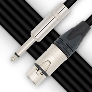 Island Music High Impedance Microphone Cable - 10ft Island Music High Impedance Microphone Cable - 10ft