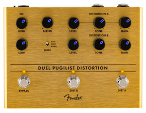 Fender Duel Pugilist Distortion Effects Pedal Fender Duel Pugilist Distortion Effects Pedal