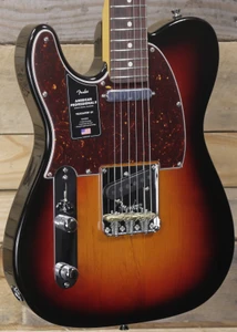 Fender American Professional II Telecaster Left-Hand Electric Guitar 3-Color Sunburst w/ Case