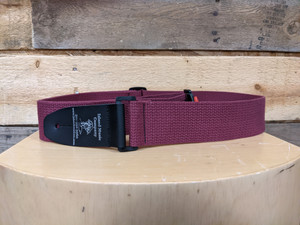 Island Music 2" Cotton Strap Burgundy