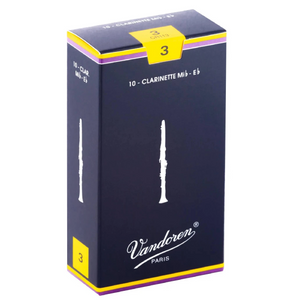 Vandoren Traditional Eb Clarinet Reeds Strength 3 - 10 Pack Vandoren Traditional Eb Clarinet Reeds Strength 3 - 10 Pack