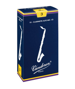 Vandoren Traditional Alto Clarinet Reeds Strength 3 - 10 Pack Vandoren Traditional Alto Clarinet Reeds Strength 3 - 10 Pack