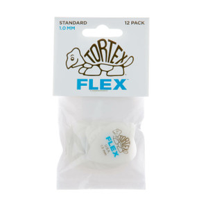 Dunlop Tortex Flex Standard Guitar Picks 1.0mm - 12 Pack Dunlop Tortex Flex Standard Guitar Picks 1.0mm - 12 Pack