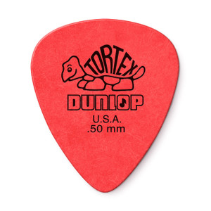 Dunlop Tortex Standard Pick .50mm - 12 Pack Dunlop Tortex Standard Pick .50mm - 12 Pack