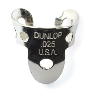 Dunlop Nickel Silver Fingerpicks .025" 5 Pack Dunlop Nickel Silver Fingerpicks .025" 5 Pack