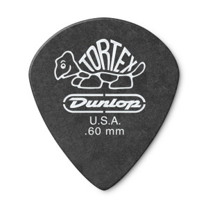 Dunlop Tortex Pitch Black Jazz III Pick .60MM 12 Pack