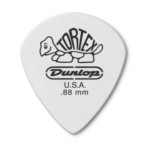 Dunlop Tortex White Jazz III Pick .88mm 12 Pack Dunlop Tortex White Jazz III Pick .88mm 12 Pack
