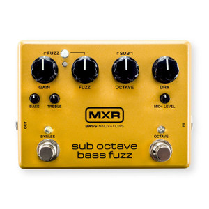 MXR Sub Octave Bass Fuzz Effects Pedal MXR Sub Octave Bass Fuzz Effects Pedal