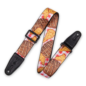 Levy's MPD2-118 Polyester Chicken and Waffles Guitar Strap