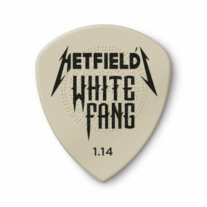 Dunlop Hetfield's White Fang Custom Flow Pick 1.14MM 6 Pack Dunlop Hetfield's White Fang Custom Flow Pick 1.14MM 6 Pack
