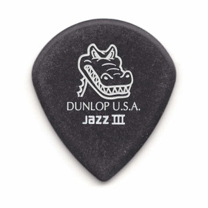 Dunlop Gator Grip Jazz III Pick 6 Pack Dunlop Gator Grip Jazz III Pick 6 Pack