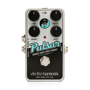 Electro Harmonix Nano Pulsar Variable Shape Stereo Tremolo Effects Pedal Electro Harmonix Nano Pulsar Variable Shape Stereo Tremolo Effects Pedal