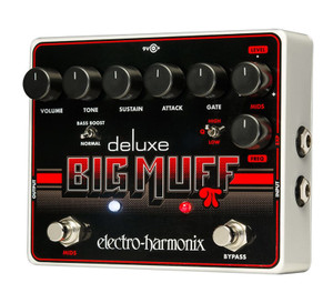 EHX Deluxe Big Muff Pi Fuzz/Distortion/Sustainer Effects Pedal EHX Deluxe Big Muff Pi Fuzz/Distortion/Sustainer Effects Pedal