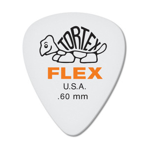 Dunlop Tortex Flex Standard Pick .60MM 12 Pack Dunlop Tortex Flex Standard Pick .60MM 12 Pack