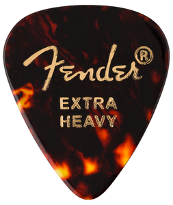 Fender Classic Celluloid 351 Extra Heavy Picks 12 Pack