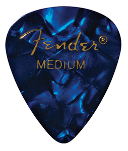 Fender Premium Celluloid 351 Medium Blue Moto Picks 12 Pack Fender Premium Celluloid 351 Medium Blue Moto Picks 12 Pack