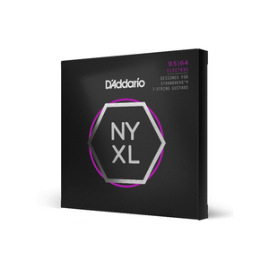 D'Addario 9.5-64 Custom Light 7-String Strandberg Electric Guitar Strings D'Addario 9.5-64 Custom Light 7-String Strandberg Electric Guitar Strings