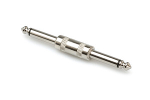 Hosa 1/4 in TS to Same Guitar Pedal Coupler Hosa 1/4 in TS to Same Guitar Pedal Coupler