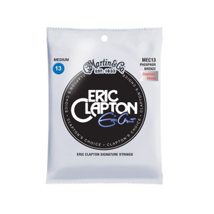 Martin Eric Clapton "Clapton's Choice" Acoustic Guitar Strings Medium Martin Eric Clapton "Clapton's Choice" Acoustic Guitar Strings Medium