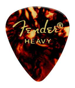 Fender Classic Celluloid 351 Tortoise Shell Shape Heavy 12 Pack Fender Classic Celluloid 351 Tortoise Shell Shape Heavy 12 Pack