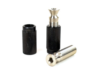 FU-Tone Titanium Bridge Posts Silver/Chrome