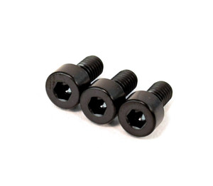 FU-Tone Titanium Nut Clamping Screw Set 3Pc Black FU-Tone Titanium Nut Clamping Screw Set 3Pc Black