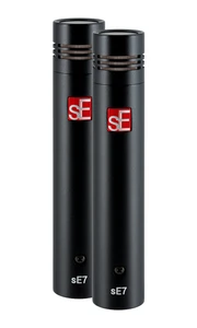 sE Electronics sE7 Small-Diaphragm Condenser Microphone Matched Pair w/ Clips