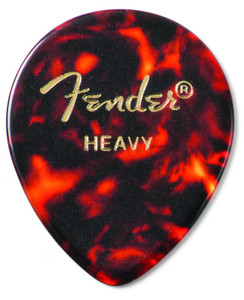 FENDER 347 Celluloid Heavy - Tortoise Shell - 12 picks FENDER 347 Celluloid Heavy - Tortoise Shell - 12 picks