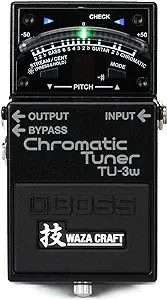 Boss TU-3W Chromatic Tuner - Waza Craft Boss TU-3W Chromatic Tuner - Waza Craft