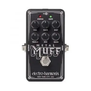 Electro-Harmonix Nano Metal Muff Distortion with Gate Pedal Electro-Harmonix Nano Metal Muff Distortion with Gate Pedal