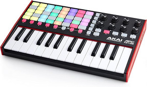 AKAI APC Key 25 MKII - 25-Key USB MIDI Keyboard Controller for Clip Launching with Ableton Live Lite, 40 RGB Pads and 8 Rotary Knobs AKAI APC Key 25 MKII - 25-Key USB MIDI Keyboard Controller for Clip Launching with Ableton Live Lite, 40 RGB Pads and 8 Rotary Knobs