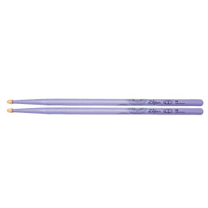 Zildjian LE 400th Ann 5B Discovery of Alloy Purple Drum Sticks - Pair