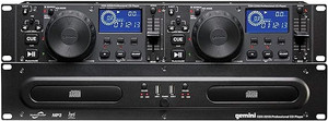 Gemini CDX-2250i Dual Rackmount CD/USB Media Player Gemini CDX-2250i Dual Rackmount CD/USB Media Player
