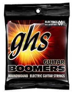 GHS Boomers 9 1/2 - 44 - Extra Light + 1/2 - Electric Guitar Strings Set GHS Boomers 9 1/2 - 44 - Extra Light + 1/2 - Electric Guitar Strings Set