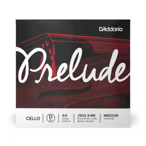 D'Addario Prelude Single Cello D String - 4/4 Scale - Medium Tension D'Addario Prelude Single Cello D String - 4/4 Scale - Medium Tension