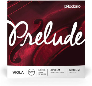 D'Addario Prelude Viola String Set - Long Scale (16" & Over) - Medium Tension