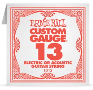 Ernie Ball Single String - Plain Steel 013