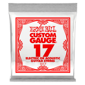 Ernie Ball Single String - Plain Steel 017