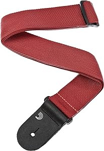 D'Addario Polypro Guitar Strap - Red D'Addario Polypro Guitar Strap - Red